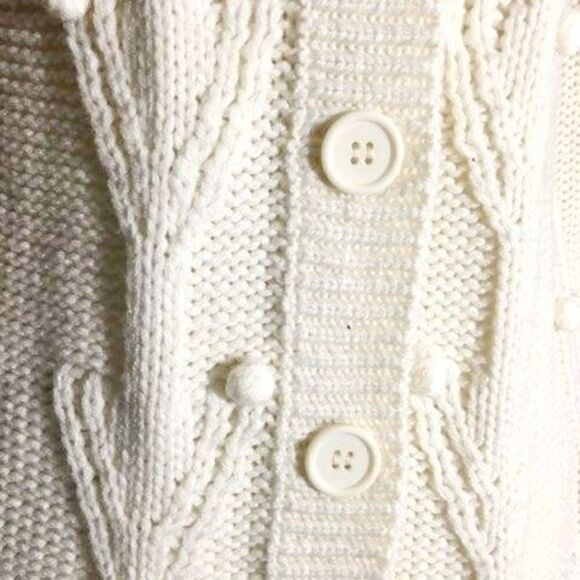 Glimmer by J.J. Basics Knit Hooded Sweater Size Small - Picture 8 of 10